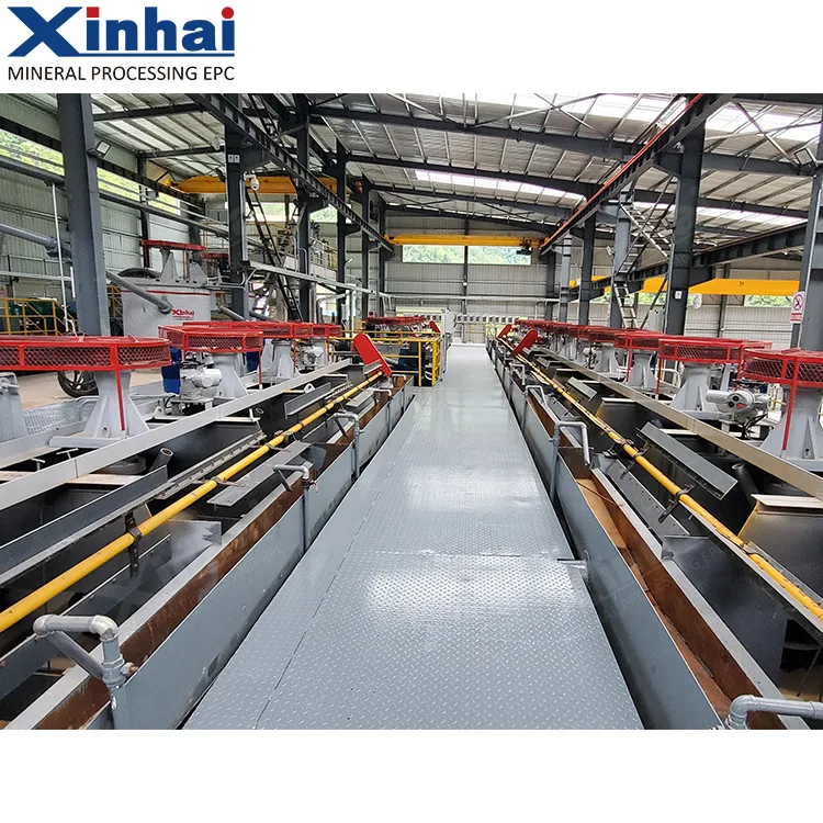 Flotation cell for polymetallic ore