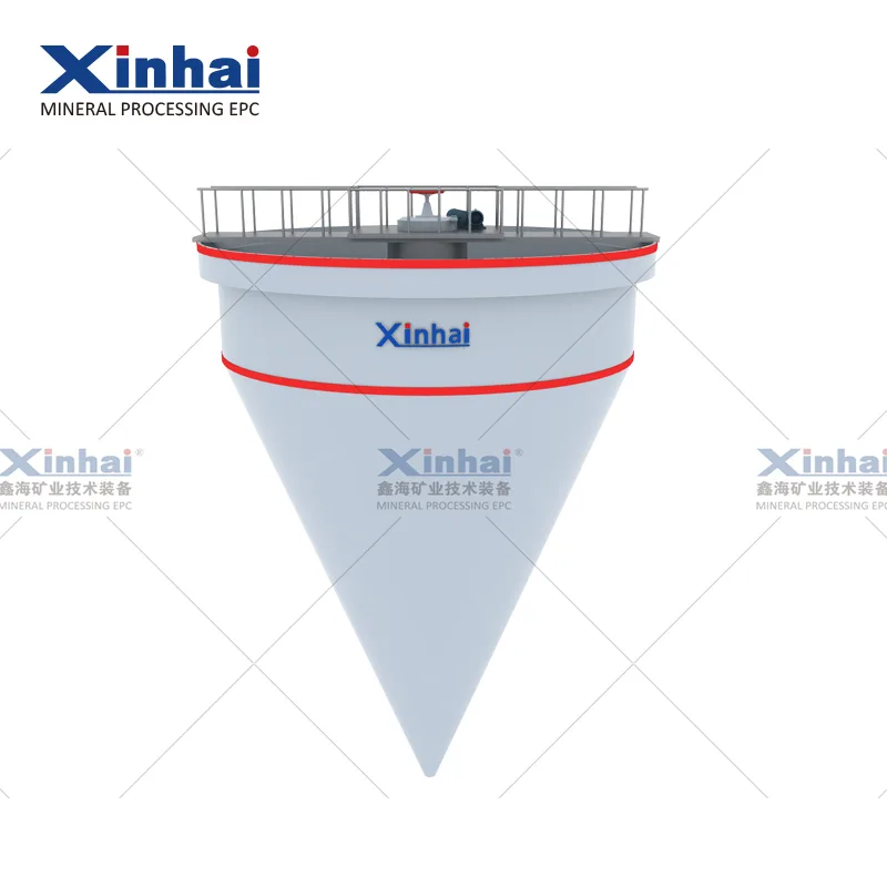 Deep cone thickener